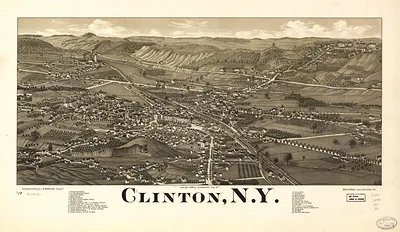 Clinton, New York, 1885