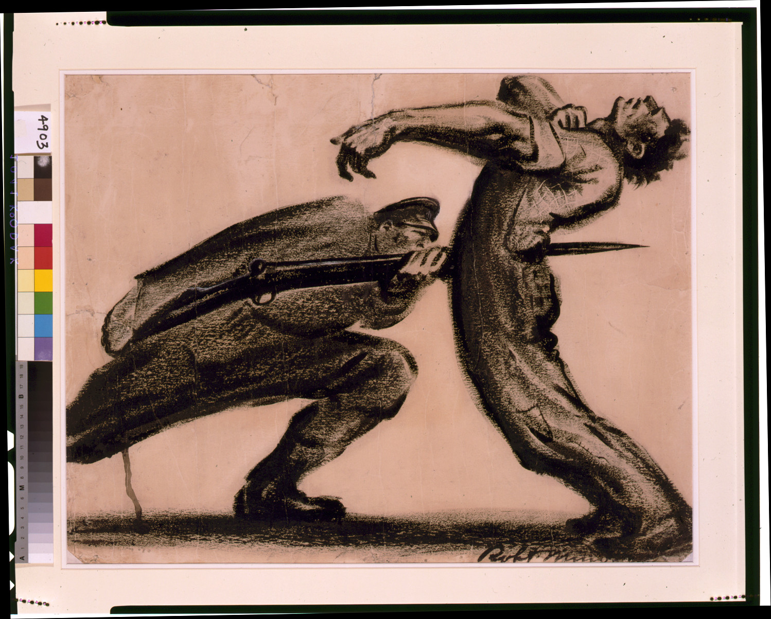 Pittsburgh / Robt. Minor., 1916 — antique lithograph