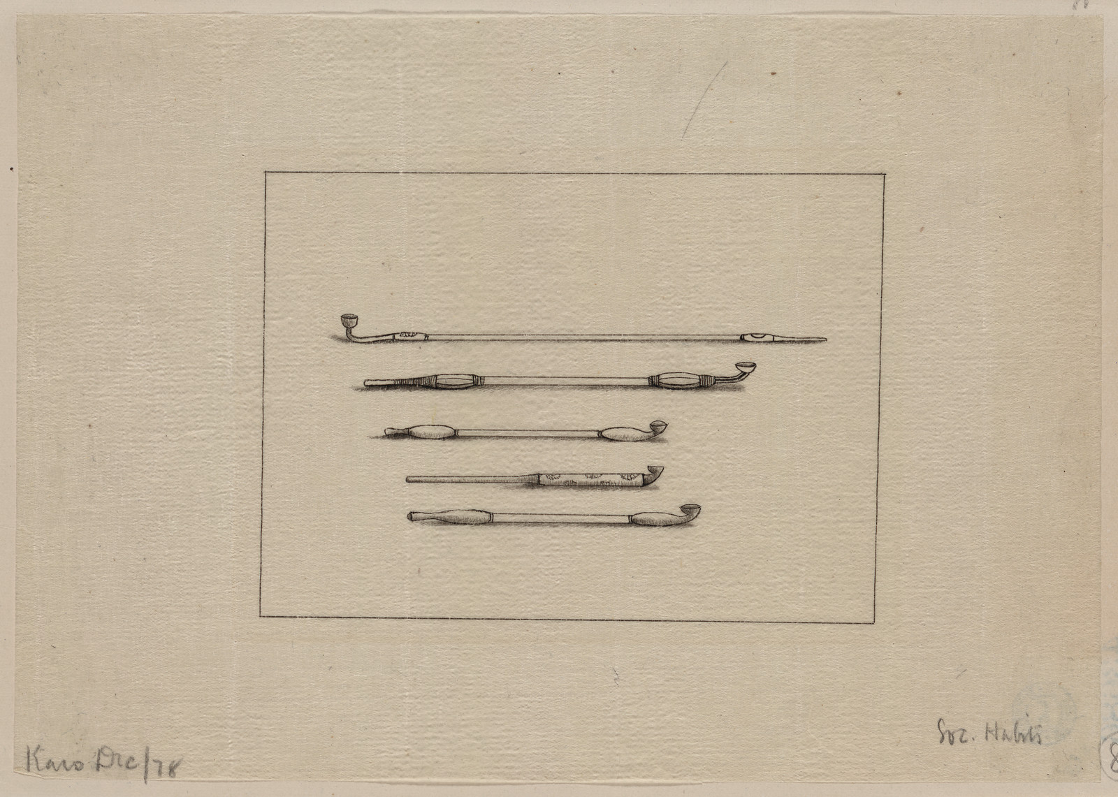 [Japanese drawing], 1750 — historic drawing