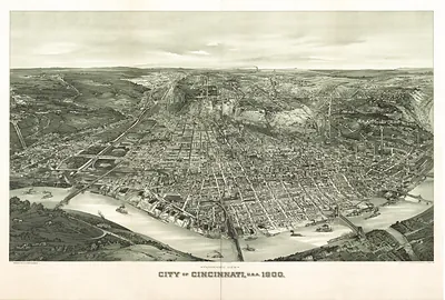Cincinnati, Ohio, 1900