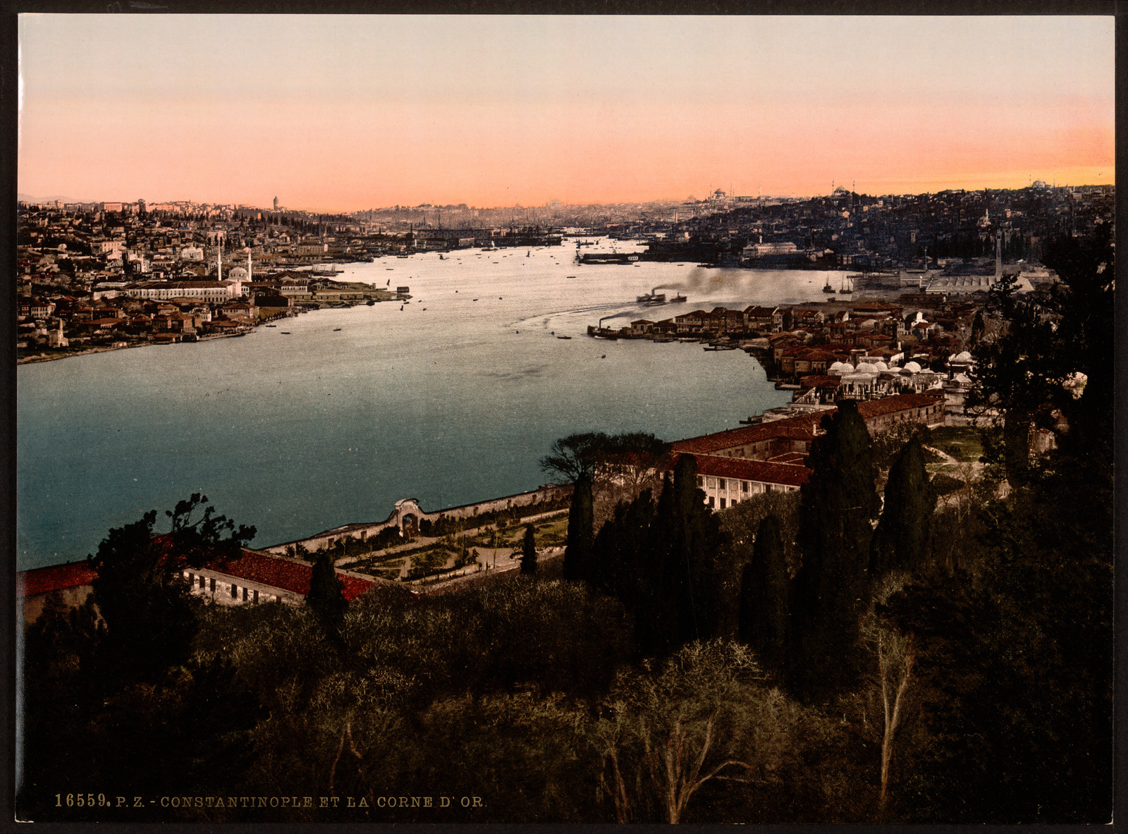 The Golden Horn Constantinople Turkey, [between ca. 1890 and ca. 1900]. — historic print