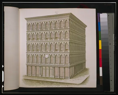 Architectural Iron Works, New York / lith. of Sarony, Major & Knapp, New York.