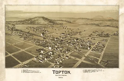 Topton, Pennsylvania, 1893