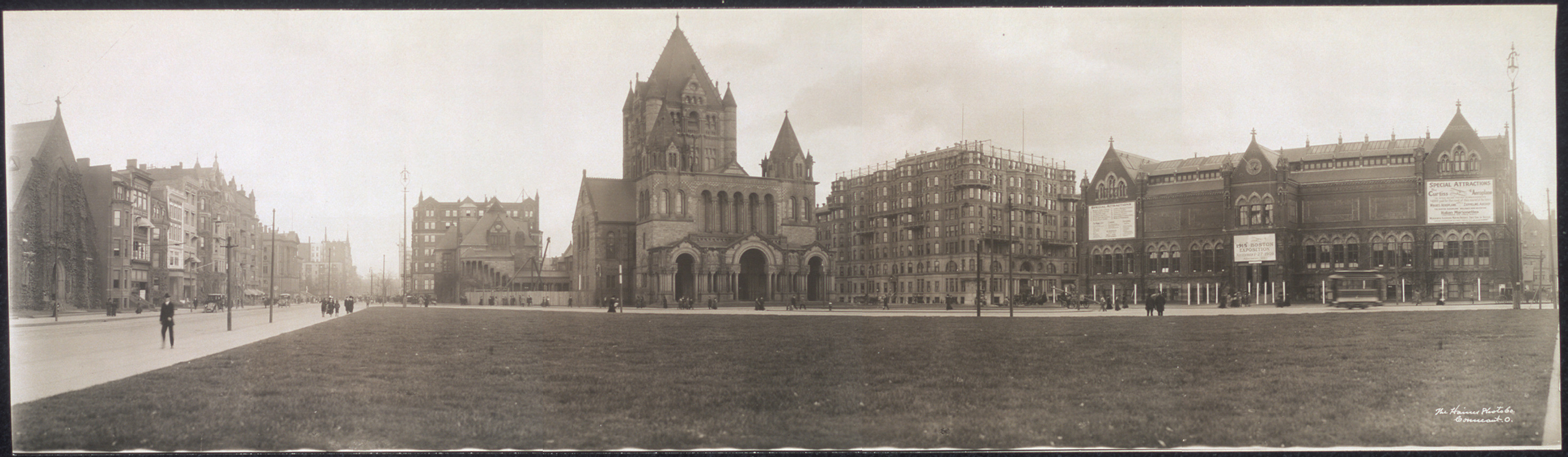 Boston Copley Sq, Massachusetts, 1910, 1910 — historic image