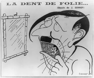 La dent de folie... / J. Sennep.