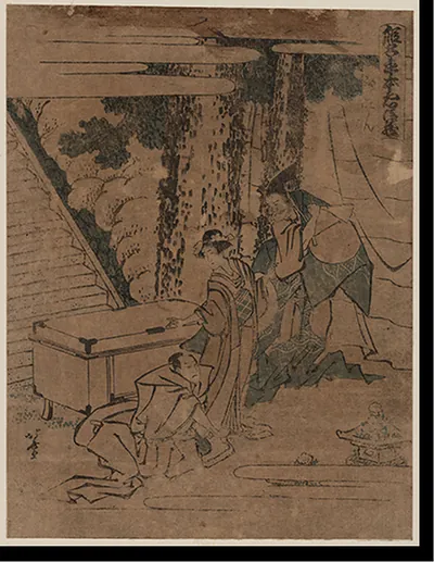 Antique Photo Print - Japanese Ukiyo-e print - Framed Wall Art Gift (3)