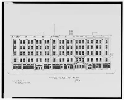 [New Palace Theatre, Main St. and Gold St., Hartford, Connecticut] / AFD 1931.