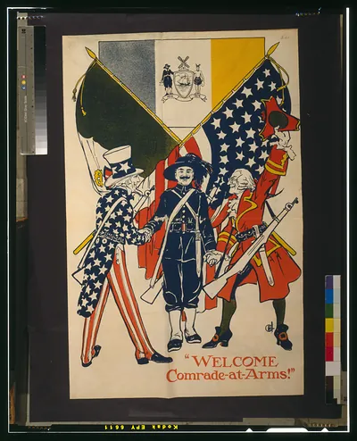 Welcome comrade-at-arms!""