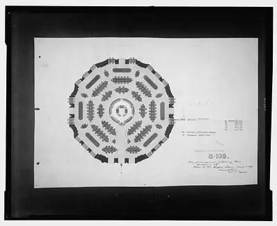 [Library of Congress, Washington, D.C. Arrangement study of Reading Room]
