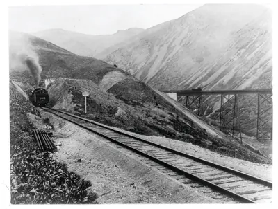 [Railroad trains, Utah]