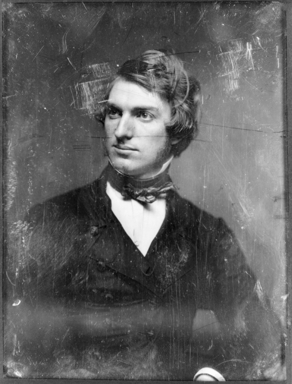 [Henry Peters Gray, half-length portrait, head three-quarters to left], [between 1844 and 1860] — historic photograph