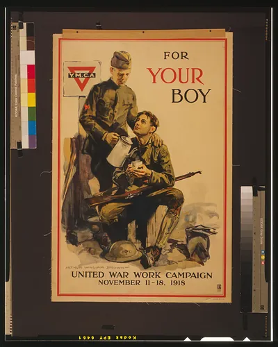 For your boy United War Work Campaign, November 11-18, 1918 / Arthur William Brown.