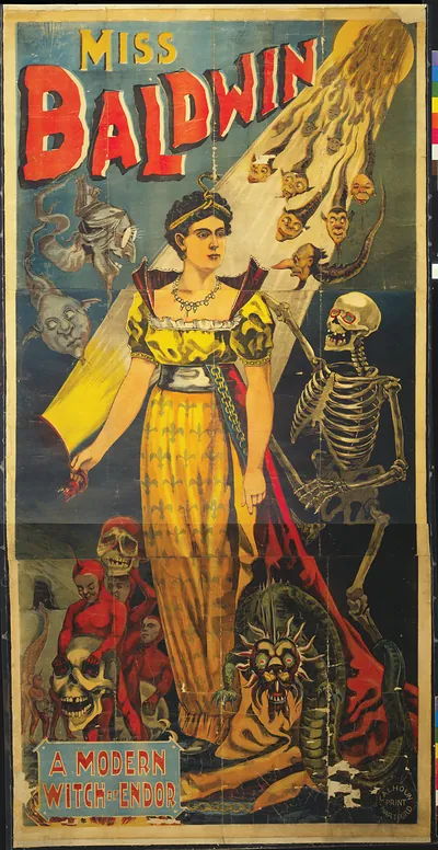 Miss Baldwin, A Modern Witch Of Endor