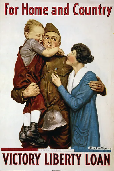 For Home And Country - Victory Liberty Loan