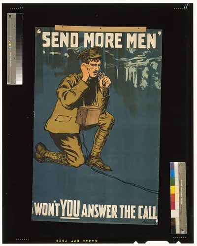 Send more men." Won't you answer the call / Stone Ltd."