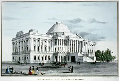 Capitol at Washington [1835–1836]