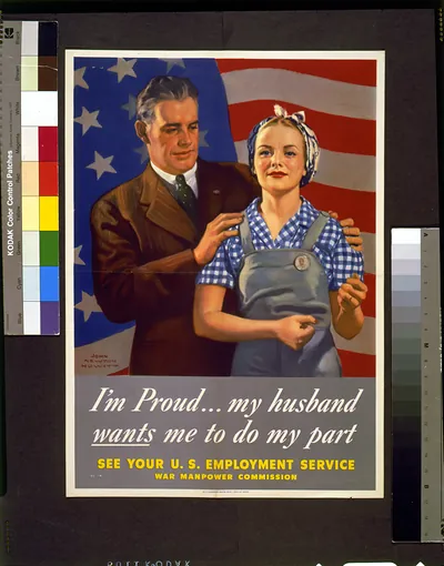 I'm proud ... my husband wants me to do my part See your U.S. Employment Service / John Newton Howitt.