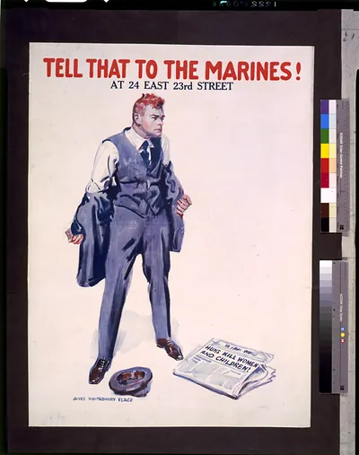 Tell That to the Marines! At 24 East 23rd Street