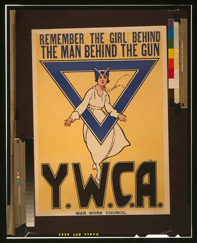 Remember the girl behind the man behind the gun--Y.W.C.A. War Work Council / M.B.