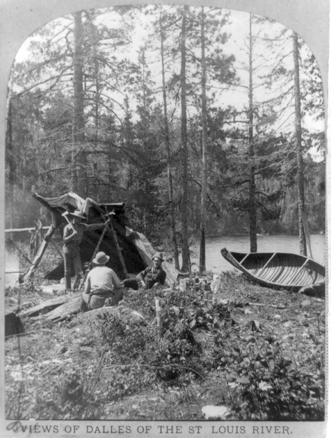 Views of Dalles of the St. Louis River / photographed by T.W. Ingersoll, St. Paul., St. Paul : T.W. Ingersoll, [ca. 1890] — historic photograph
