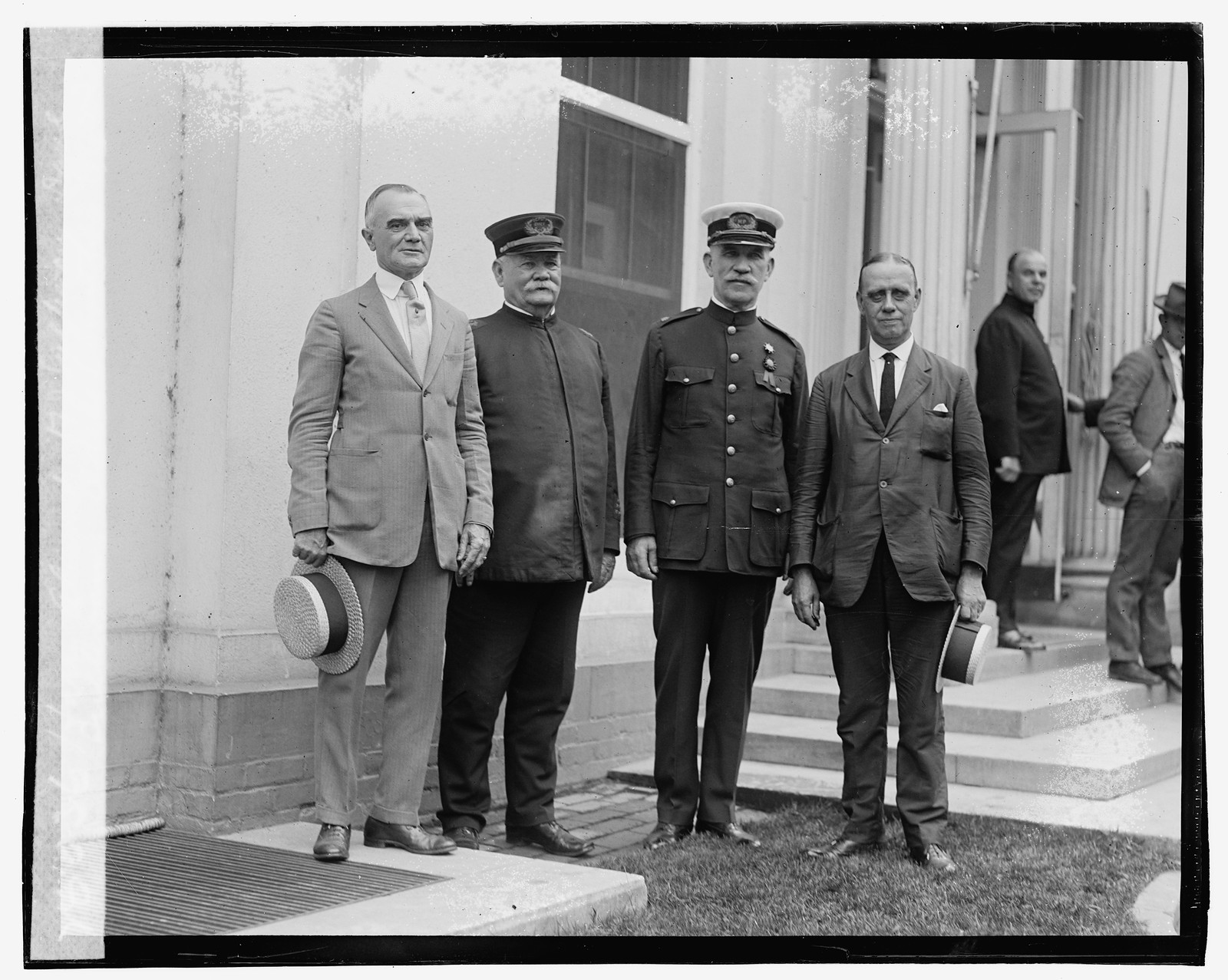 Harry Almond, A.J. Sullivan, Dave Sullivan, Odell S. Smith, 9/1/23, [19]23 September 1. — historic photograph