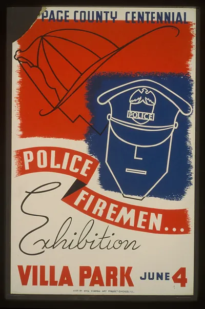 [Du]Page County centennial--Police firemen...exhibition / Dusek.