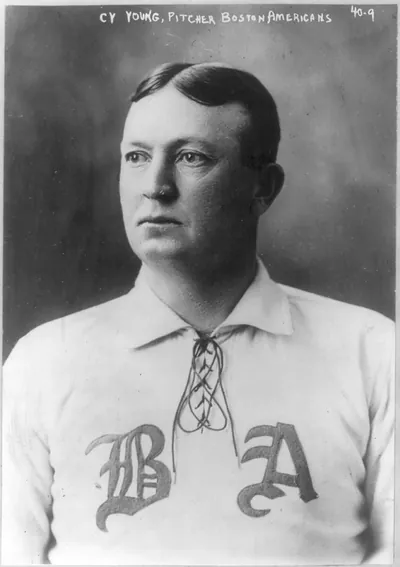[Denton True] Cy Young, pitcher, Boston Americans