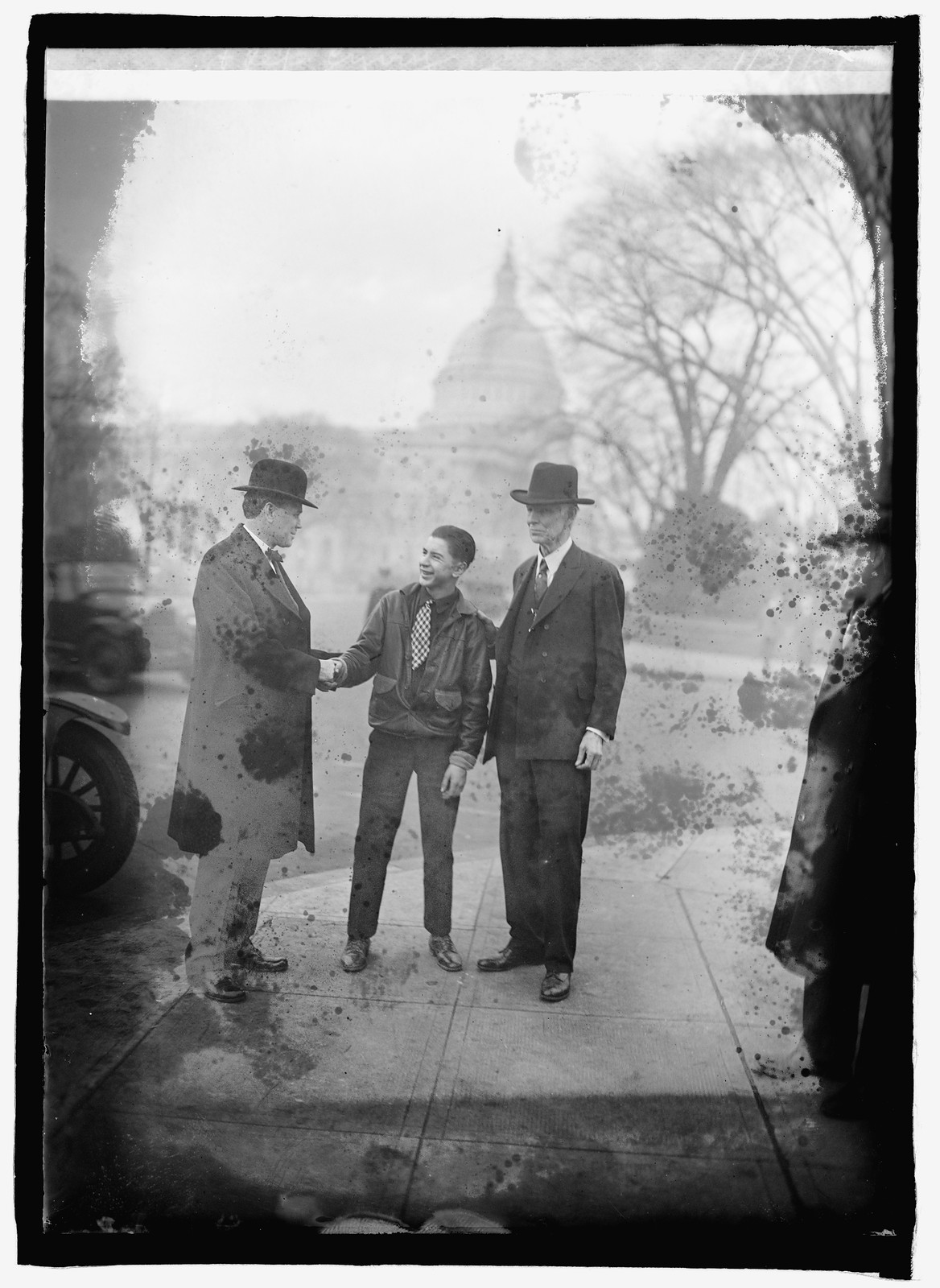 Rep. Frank Reid, Farnum Parker & Rep. Curry, 1/21/26, [19]26 January 21. — historic photograph