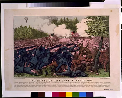 The Battle of Fair Oaks, Va. May 31st, 1862