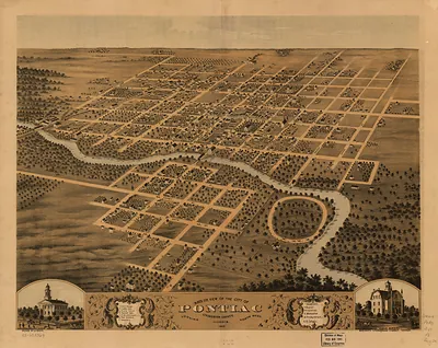 Pontiac, Illinois, 1869