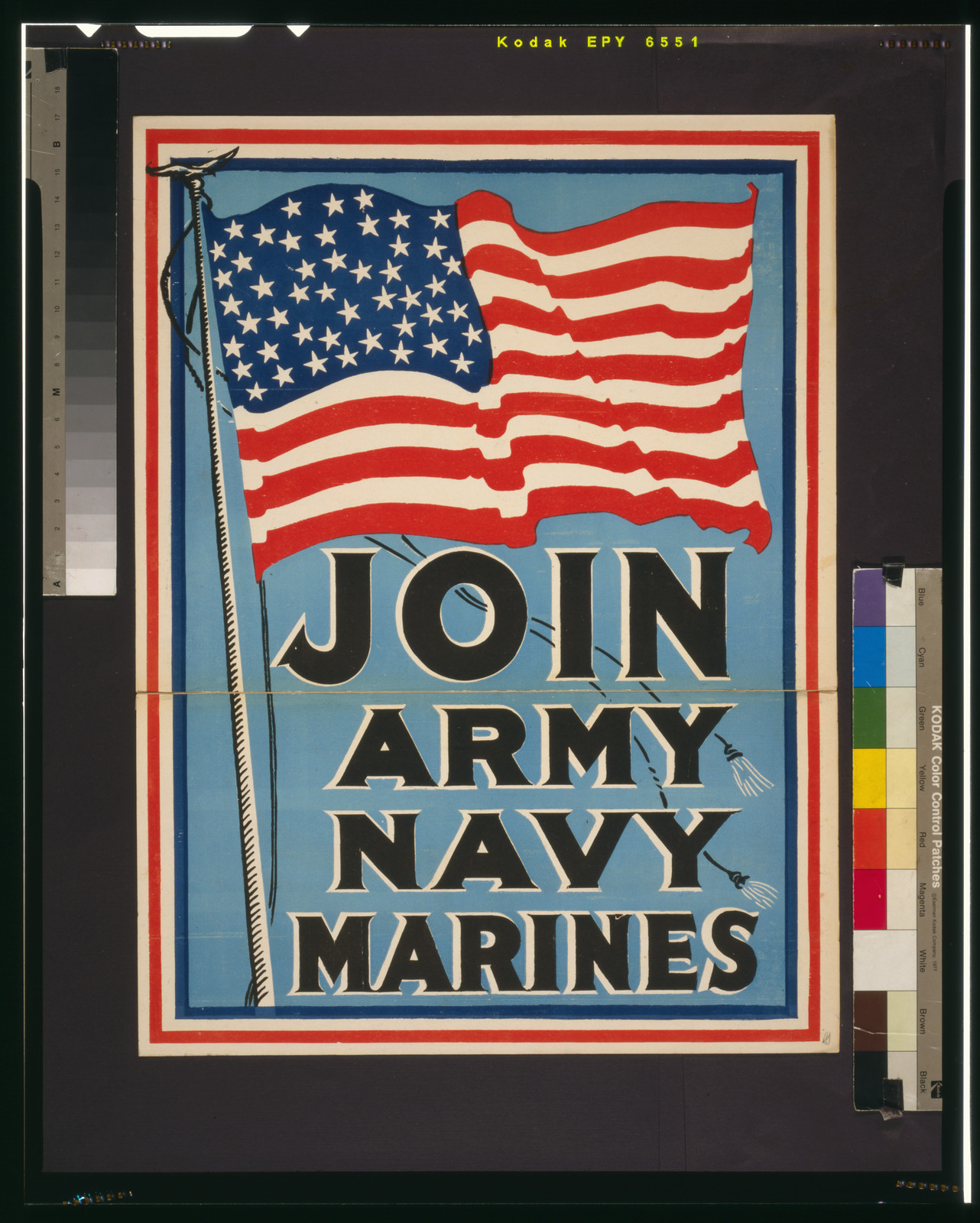 Join Army Navy Marines, [1917?] — vintage poster