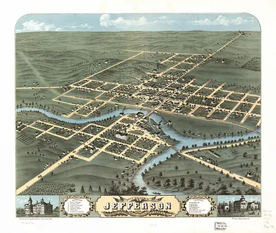 Jefferson, Wisconsin, 1870