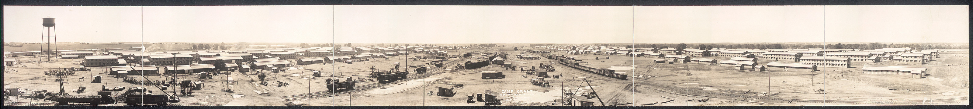 Camp Grant, Rockford, Illinois, 1917, 1917 — historic image