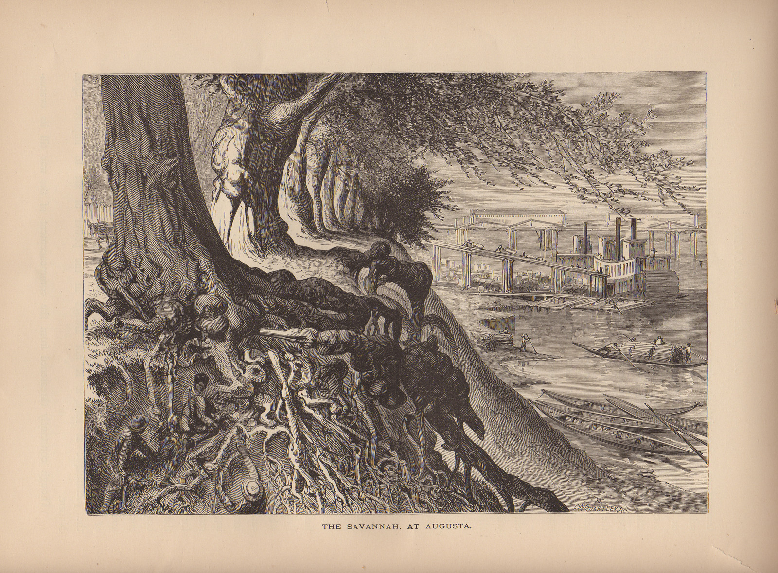 The Savannah, at Augusta — historic image