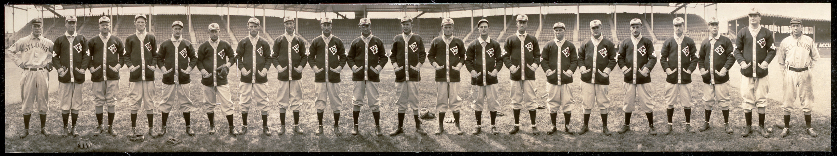 MO St. Louis Browns Baseball Team, 1909 — historic image