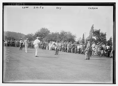 Low - Smith - Ray - Vardon -- golf