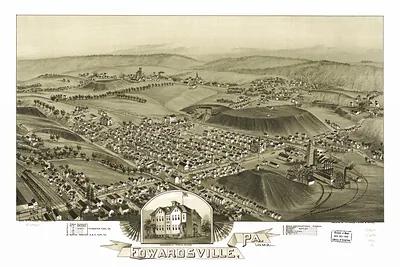 Edwardsville, Pennsylvania, 1892