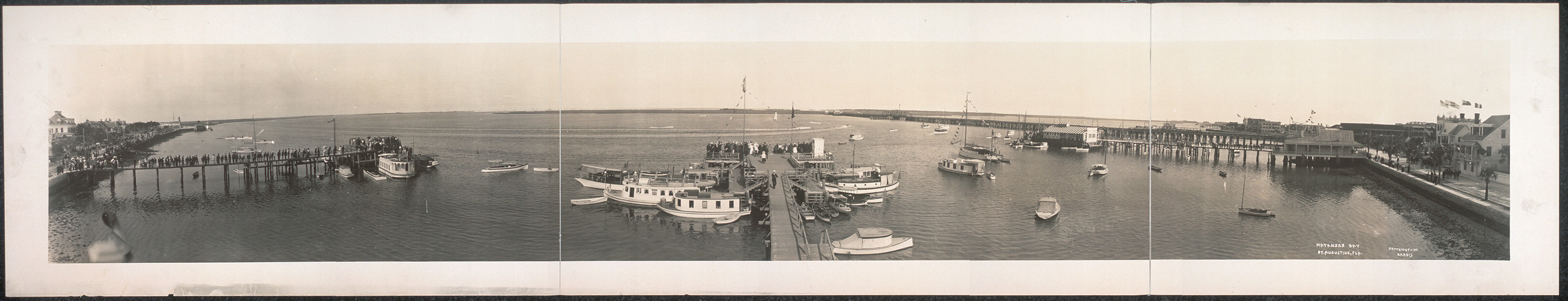 Matanzas Bay St. Augustine, Florida, 1910, 1910 — historic image