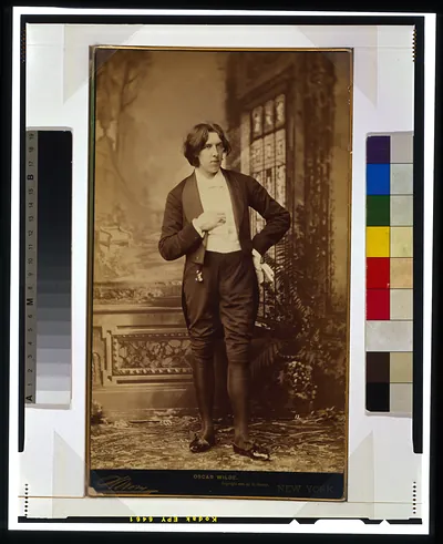 Oscar Wilde / Sarony.