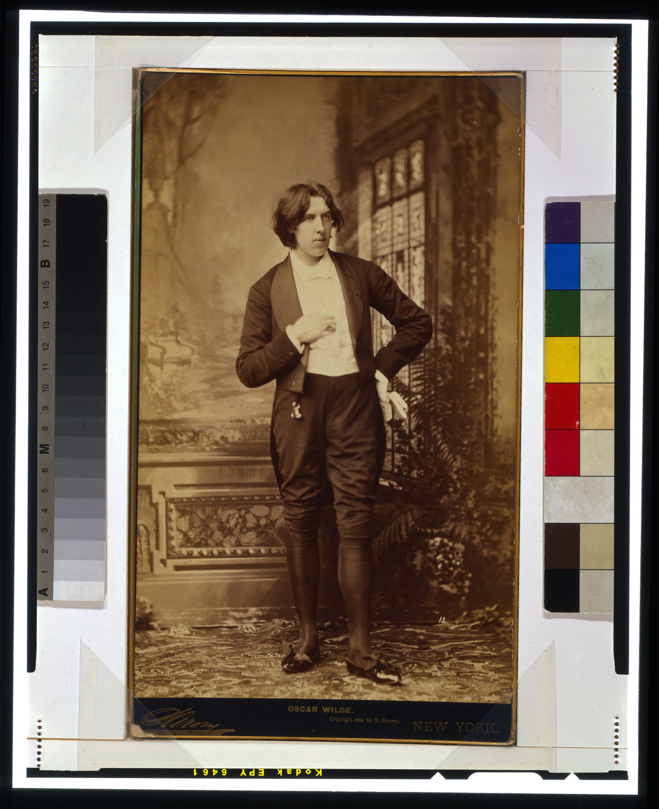 Oscar Wilde / Sarony., c1882. — historic photograph