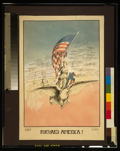 Forward America! / Carroll Kelly 1917 Wright Henry Worth Inc.