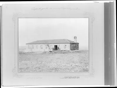 [The new police station at the Imperial Gunpowder Factory] / the photograph studio of the Imperial School of Engineering.