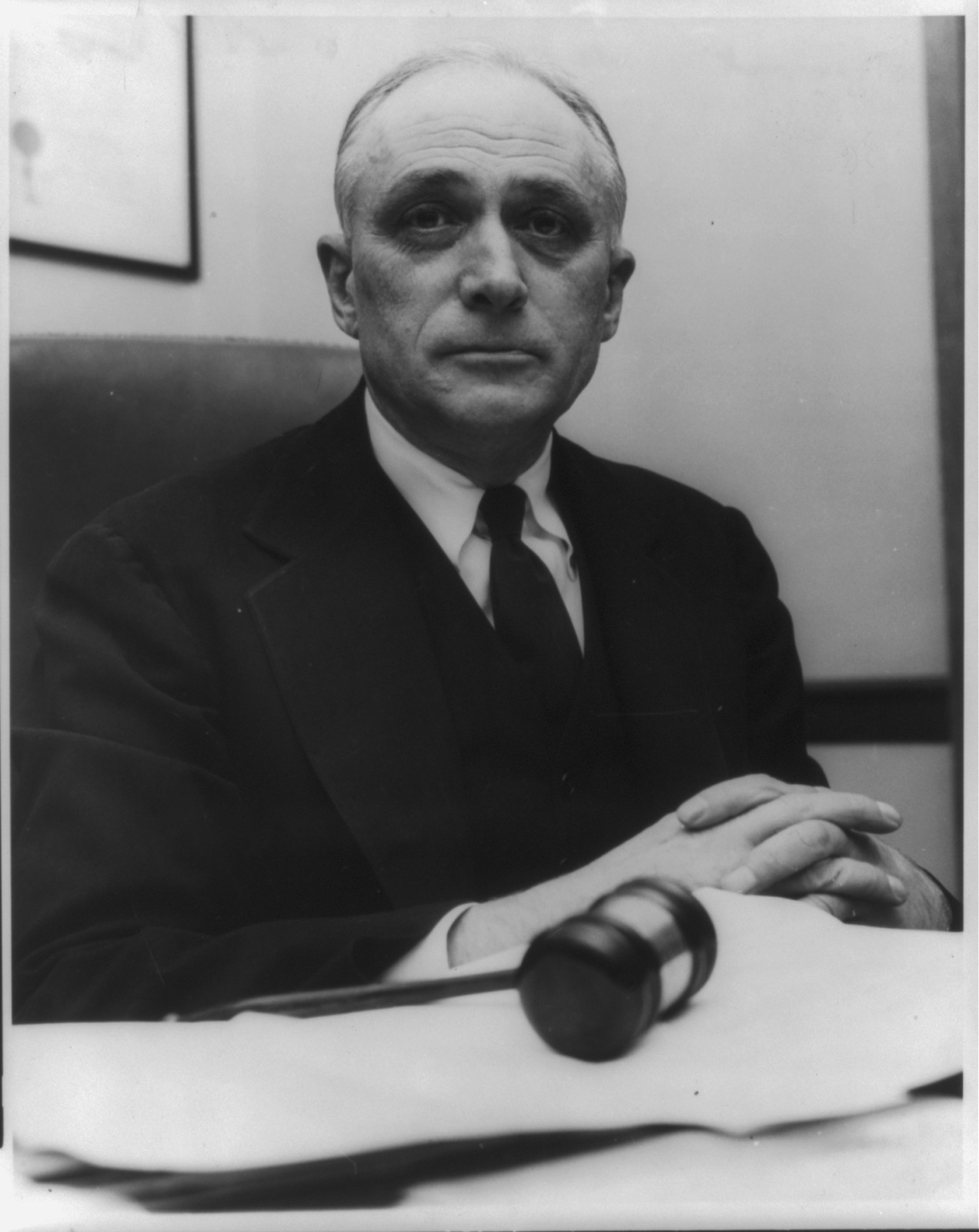 [John Marshall Harlan, 1899-, half-length portrait, seated, facing right] — historic photograph