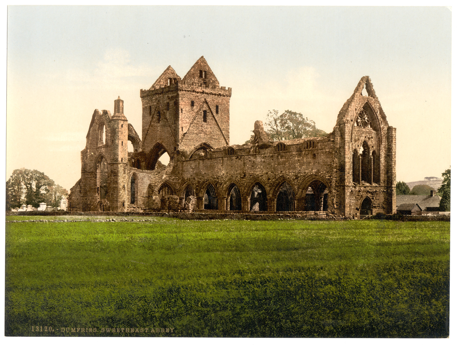 Sweetheart Abbey Dumfries Scotland, [between ca. 1890 and ca. 1900]. — historic print