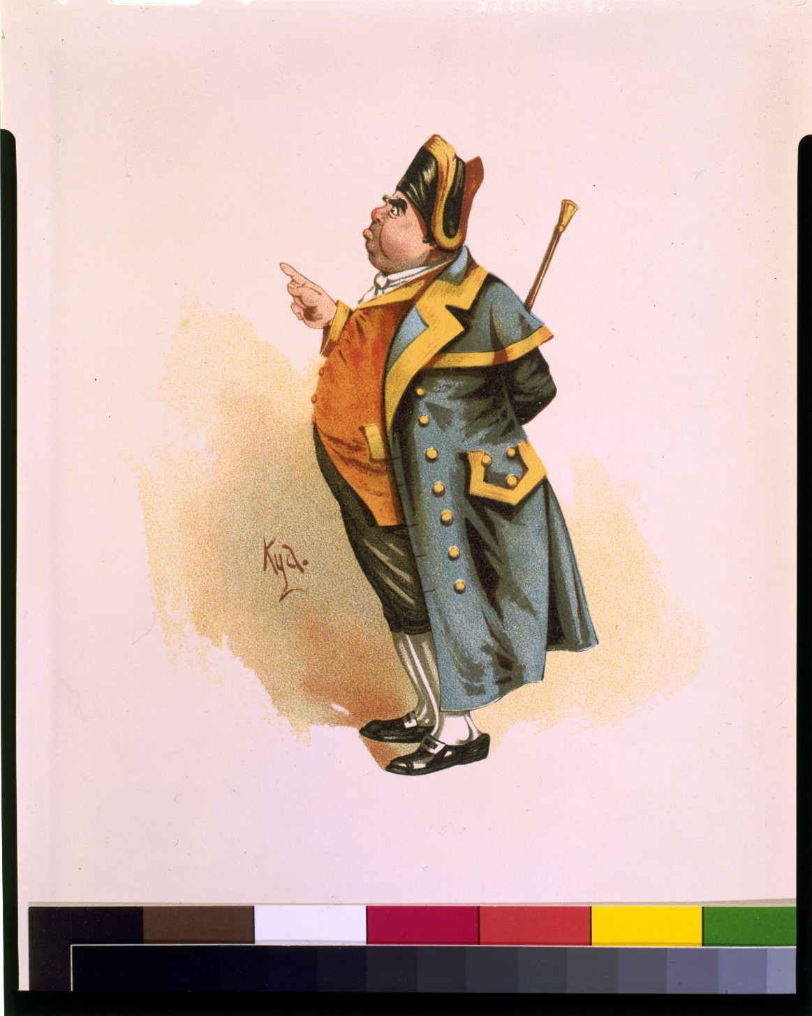 Mr. Bumble / Kyd., London : Raphael Tuck & Sons, c1899. — antique lithograph