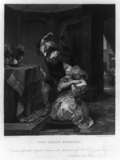 The image breaker / painted by E. Leutze ; engraved by Alfred Jones.