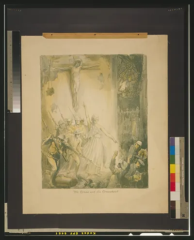 The cross and the crusaders!! / Alex. O. Levy.