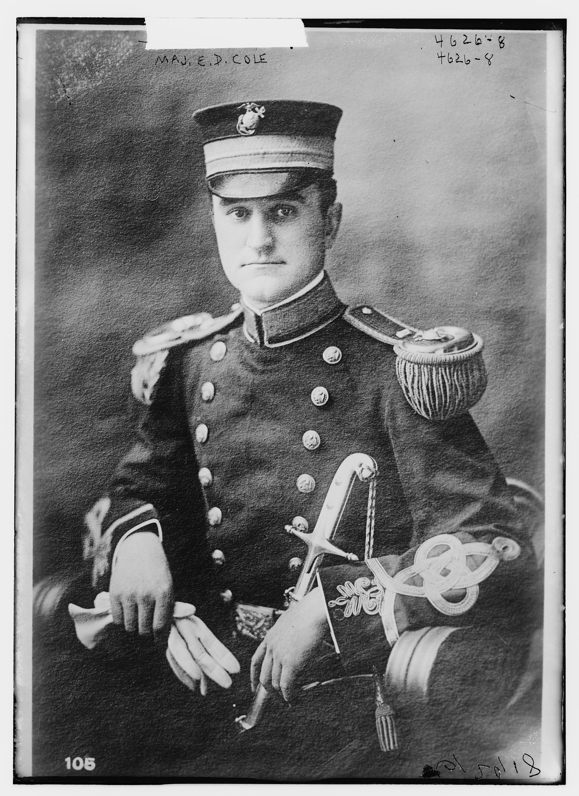 Maj. E.D. Cole, n/a — historic photograph