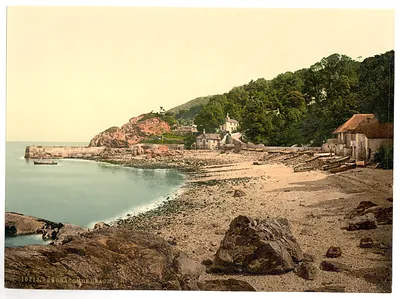 Babbacombe Beach Torquay England