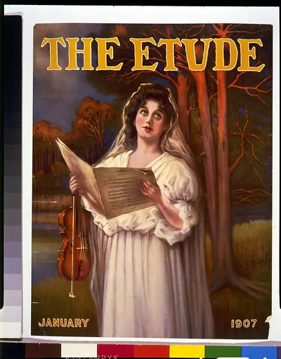 The etude / A.E. Dressler.